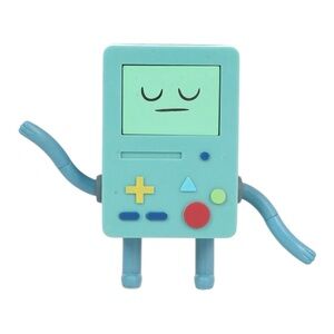 ADVENTURE TIME 4 1/2” BMO CHANGING FACES ACTION FIGURE BY JAZWARES - PRE-OWNED
